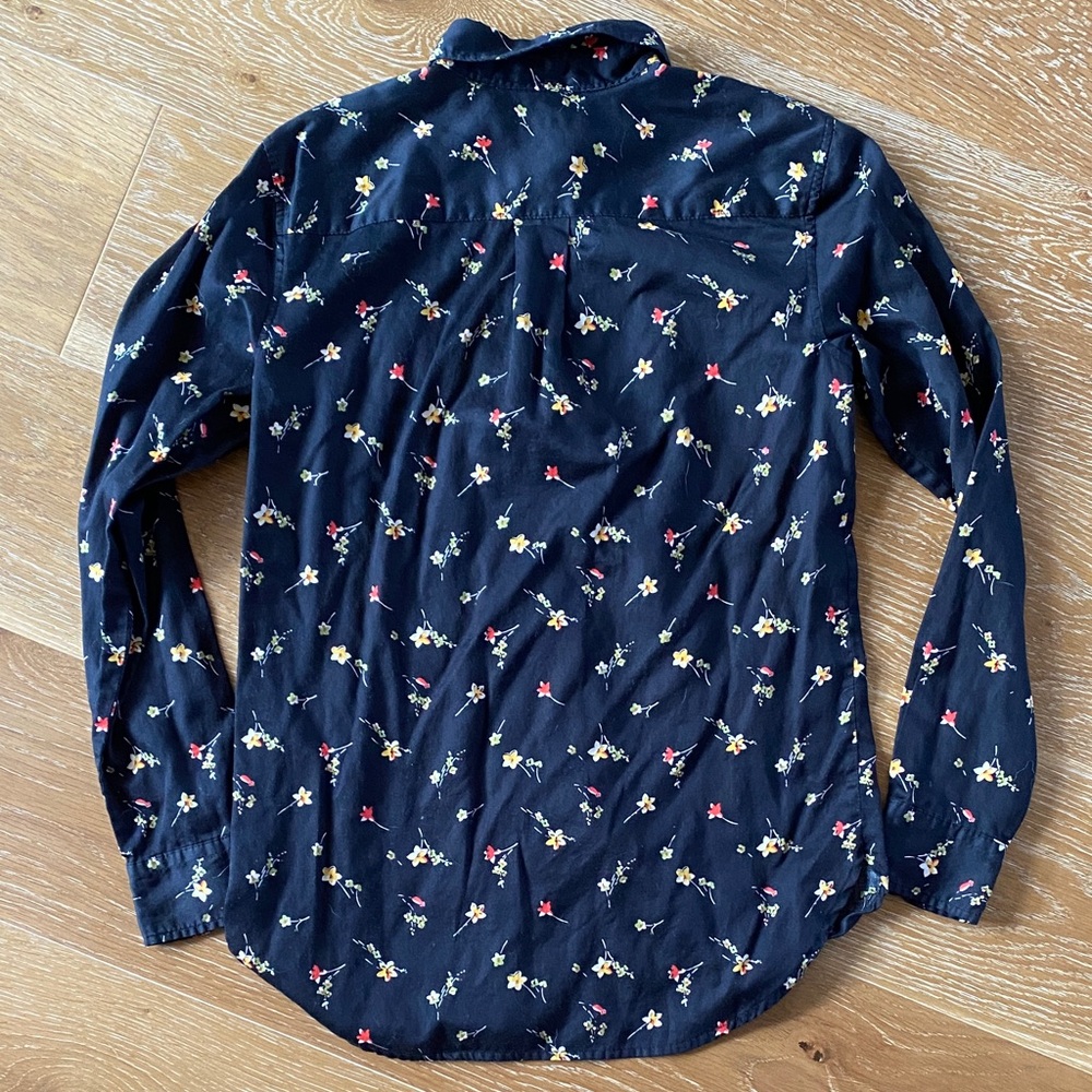 Ralph Lauren Black Floral Women’s Shirt - Picture 6 of 8